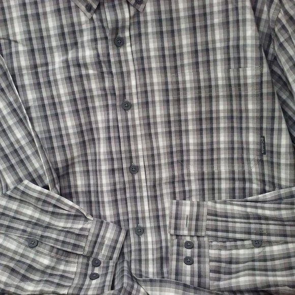 Lot of 2 - Columbia Checked Button-up Shirts XXL - Picture 10 of 12